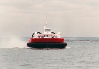 AP1-88 hovercraft at Ryde hoverport